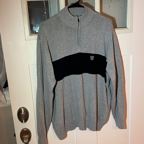 Chaps Zip up Sweater - Picture 1 of 6